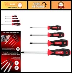 Tusk Jis Screwdriver Set 4 Piece #0 #1 #2 #3 Magnetic Tips Ergonomic Grips. Fixed Price $33.99.