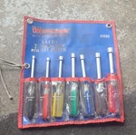 Westward 4YR85 7 Piece Hollow Shaft Sae Nut Driver Set. Fixed Price $45.00.