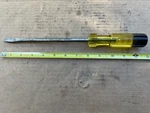 Crescent Bridgeport Screwdriver 8" No. 143 Round Shaft 3/8 Flathead. Fixed Price $24.99.