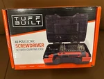 Tuff Built 45 Pcs Electric Screwdriver W/ Carrying Case Sealed Nib Cordless. Fixed Price $45.00.