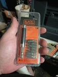 Piece Bit / Security Set Black And Decker 8DATORX-8M. Fixed Price $13.19.
