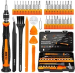 Jorest 40PCS Small Precision Screwdriver Set With Torx Triwing Yellow. Fixed Price $16.16.