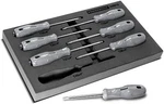 Powerbuilt Pro Tech 7 Piece Torx Screwdriver Set, Deluxe Acetate Handles 949019. Fixed Price $32.95.
