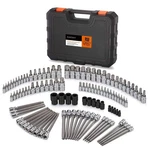 Rimkolo 107-PIECE Allen And Torx Bit Socket Set, 1/4", 3/8" 1/2" One Size. Fixed Price $146.76.