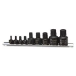Titan 16138 9-PIECE Stubby Triple Square Bit Socket Set, Includes Storage Rail. Fixed Price $30.28.