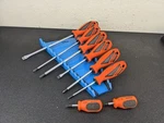 #BO056 Matco Tools Germany Orange Top Torque Ii Premium Screwdriver Set. Fixed Price $139.95.