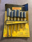 New Old Stock 1989 Irwin 6 Piece Cushion Grip- Screwdriver Set-factory Sealed. Fixed Price $39.00.
