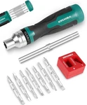 16 In Magnetic Ratchet Versatile Screwdriver Set Security Bits Antislip Handle. Fixed Price $17.95.