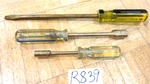 Ampco Plastic Process Equipment Tools 3 Piece Brass Nut Drivers & Screwdriver. Fixed Price $65.00.
