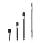 4PC Extension Screwdriver Drill Bit Flexible Shaft Holder Impact Tool Set. Fixed Price $8.95.
