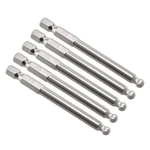 Uxcell Pcs H5 5MM Ball End Screwdriver Bits S2 Steel Magnetic 2.95 Inch Lon.... Fixed Price $19.45.