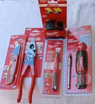 Milwaukee 48-22-2901 Red/black 5PC Hand Tool Set Pliers Knife Tape Voltmeter. Fixed Price $99.88.