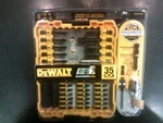 Dewalt DWA2FTS35IR 1/4" Impact Flextorq Magnetic Screwdriver Socket Bit Set 35PC. Fixed Price $22.99.