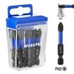 Workpro PH2 Impact Phillips Screwdriver Set 12PCS 1/4" Hex-shank. Fixed Price $18.99.
