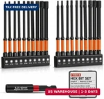 20-PIECE Long Hex Set Metric & Sae Allen Wrench Drill With 1/4". Fixed Price $33.23.