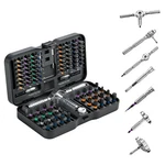 Vman Ratchet Screwdriver Set, 100 In Magnetic Sets, S2 Black. Fixed Price $71.23.