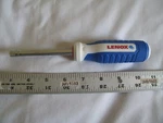 (1) New Lenox 1/4" Hex Nut Driver - Hollow Shaft Comfort Grip. Fixed Price $14.90.