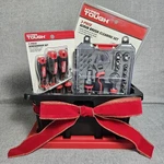 Hyper Tough Gift - Stubby Tool Set, Screwdriver, Brush Hdx Storage. Fixed Price $34.99.