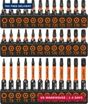 Horusdy Torx 36PCS Security Set,tamper Proof Star (T5-T40. Fixed Price $14.56.