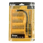 Titan 16093 33 Piece Multi Bit Precision Screwdriver Set. Fixed Price $18.99.