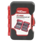 37 Piece Durable Heat-treated Steel Hyper Tough Screw Driver Bit Set With Case. Fixed Price $23.89.