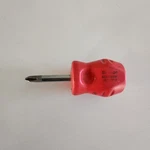 Snap On Red Hard Grip Stubby NO.2 Phillips Screwdriver SGDP22IA Usa Made. Fixed Price $22.00.