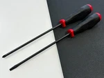 New Tekton Usa Made 2PC Long High-torque Black Oxide Blade Screwdriver Set Pair. Fixed Price $37.99.