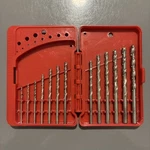 Skil 13 Piece Drill Bit Set In Case W/ Ruler & Pilot Hole Guide - Complete. Fixed Price $9.99.