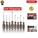 Ultimate 8-PIECE Screwdriver Set Cr-mo Steel, Torque Grip & Veteran Support. Fixed Price $45.99.