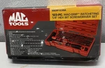 Mac Tools 123-PC.1/4 In. Hex Ratcheting Bit Set SBDR123SA. Fixed Price $174.99.
