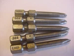 5X Zephyr Acr Phillips Power Insert Bit 1, 3/16",1 15/16" E1101XXR Usa Made. Fixed Price $9.99.