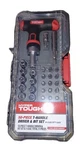 New Hyper Tough 50 Piece Ratcheting T-handle Driver & Bit Set Case. Fixed Price $18.99.