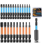 Sopclane 13PCS Impact Torx Bit Set (T7-T40) & 10PCS Hex Head Allen Full Size. Fixed Price $10.06.