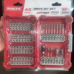 New Freud Diablo DSC-S45 Piece Impact Strong Screwdriver Drill Bit Set. Fixed Price $37.00.