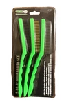 Grip 3 Pc 9" Wire Set Nylon Brass Steel Cleaning Brushes Heavy Duty. Fixed Price $12.99.