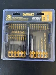 Dewalt Impact Ready Drill Bit Set 35 Pcs Black Oxide Process Steel- Usa New. Fixed Price $90.90.