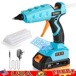 Cordless Glue Gun Adjustable Temp Lcd Display 60W Dripless Nozzle 12 Sticks. Fixed Price $121.58.