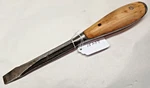 Screw Driver, Irwin Perfect Handle Vtg. Woodworkers 1/2" Wide Flat Bit. Fixed Price $56.79.