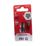 Milwaukee Shockwave Phillips #3 Impact Insert Bits, Pack (48 32 4411). Fixed Price $7.74.
