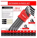 Delixi Electric Allen Key Set Hex Wrench Screwdriver. Fixed Price $21.51.