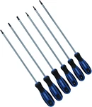Torx Star Extra Long Screwdrivers T10 - T30 Total Length 260MM 6PC Set. Fixed Price $43.99.