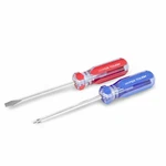 Hyper Tough 2-PC Pocket Acetate Screwdriver Set Slotted Phillips Rust-resistant. Fixed Price $10.98.