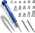 Ptslkhn Eye Glass Repairing Kit, S2 Steel Screwdriver With 15 Types Of Screws,. Fixed Price $12.55.