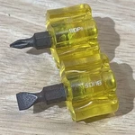 Snap On Mini Short Super Stubby Flat And Phillps Screwdriver Set SDP11B. Fixed Price $109.95.