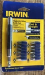 Irwin Magnetic Drive Guide With Bits Set Piece 3057013DS. Fixed Price $7.99.