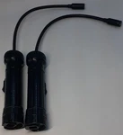 Vintage Fulton MX-6736/U U.s. Military/navy Flexible Flashlight (2). Fixed Price $24.99.
