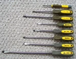 Workforce Soft Grip Handle Screwdrivers 3 Phillips 5 Slotted Head. Fixed Price $8.95.