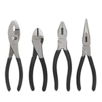 Amazon Basics Pliers Set, Hand Tools For Precision, 4 Count, Black Silver. Fixed Price $24.53.