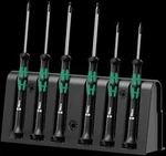 Wera 2052/6 Electronics Screwdriver Set + Rack Black; Green 5118156001. Fixed Price $55.03.