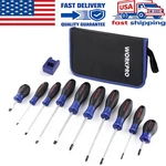Workpro 10-PIECE Magnetic Screwdriver Set With Pouch For Home Repair Diy Project. Fixed Price $16.19.